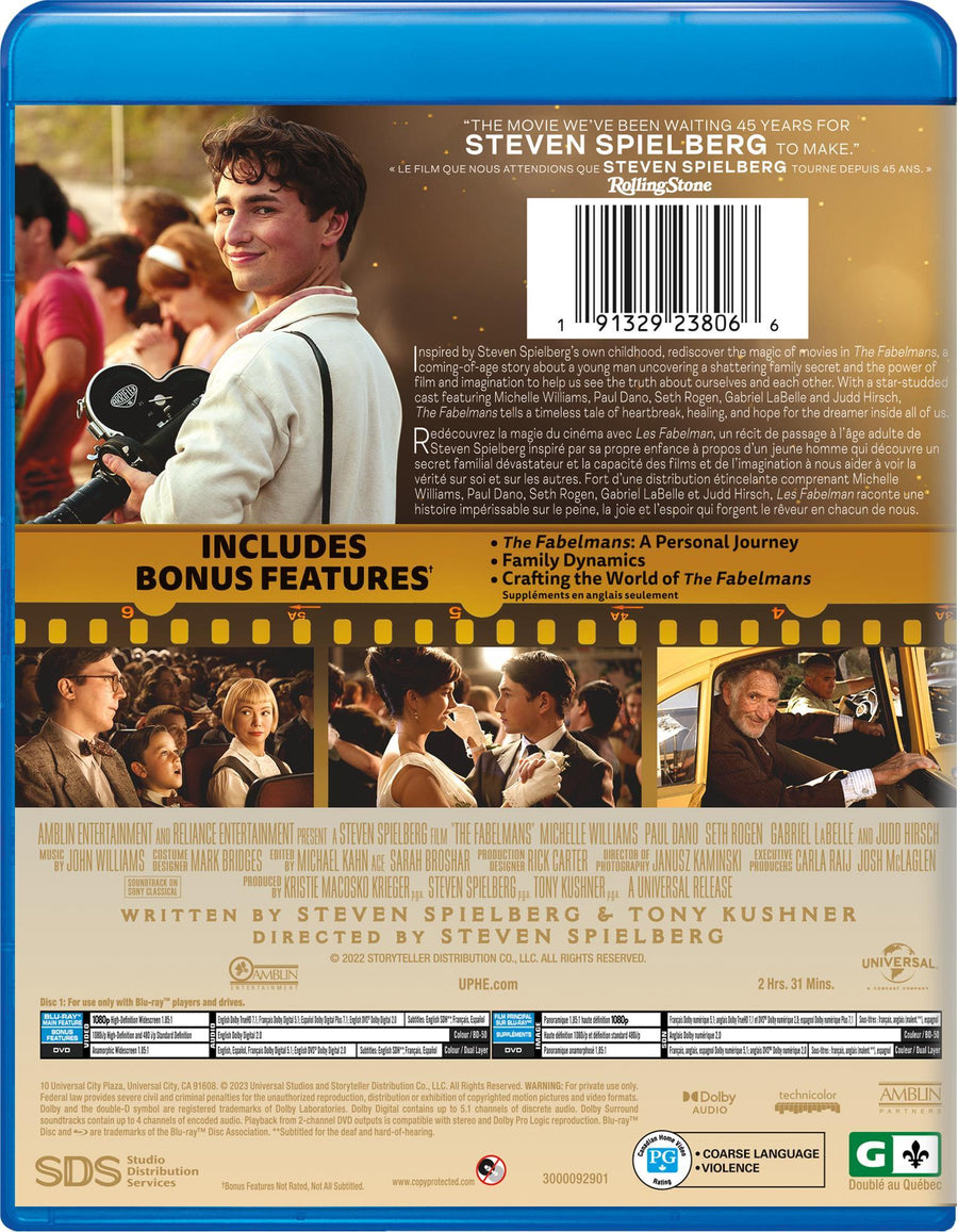 The Fabelmans (Blu-ray + DVD) [Blu-Ray]