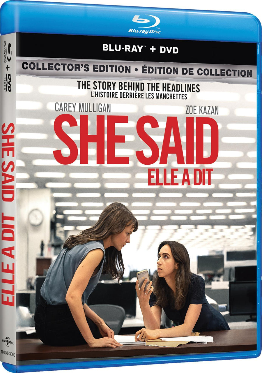 She Said (Blu-ray + DVD) [Blu-Ray]