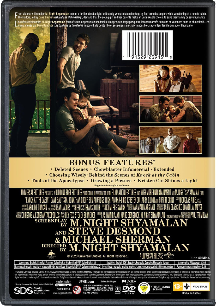 Knock at the Cabin [DVD]