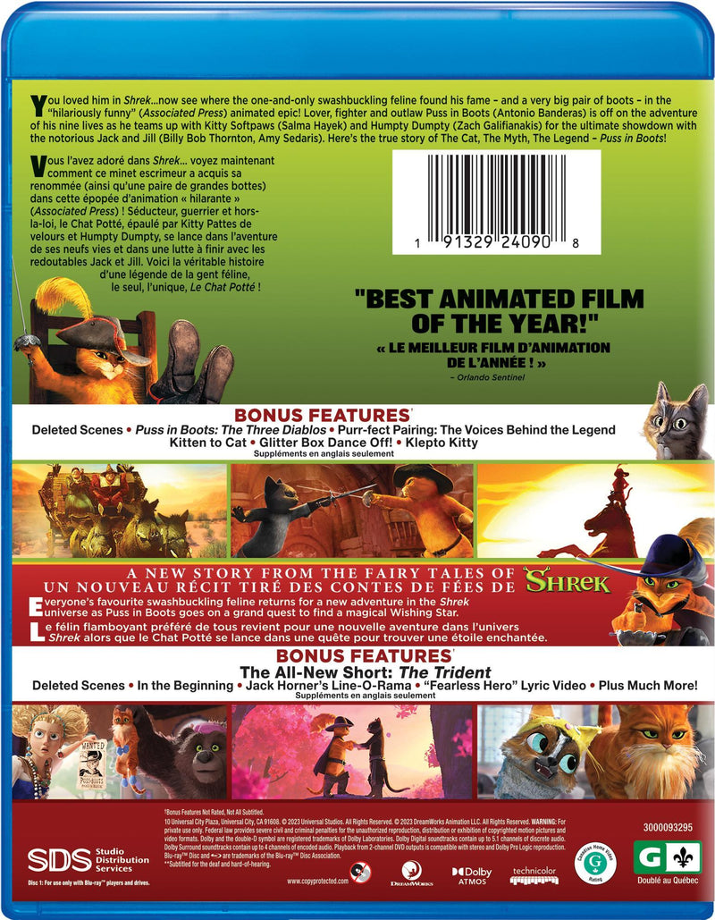 Puss in Boots 2-Movie Collection [Blu-Ray]