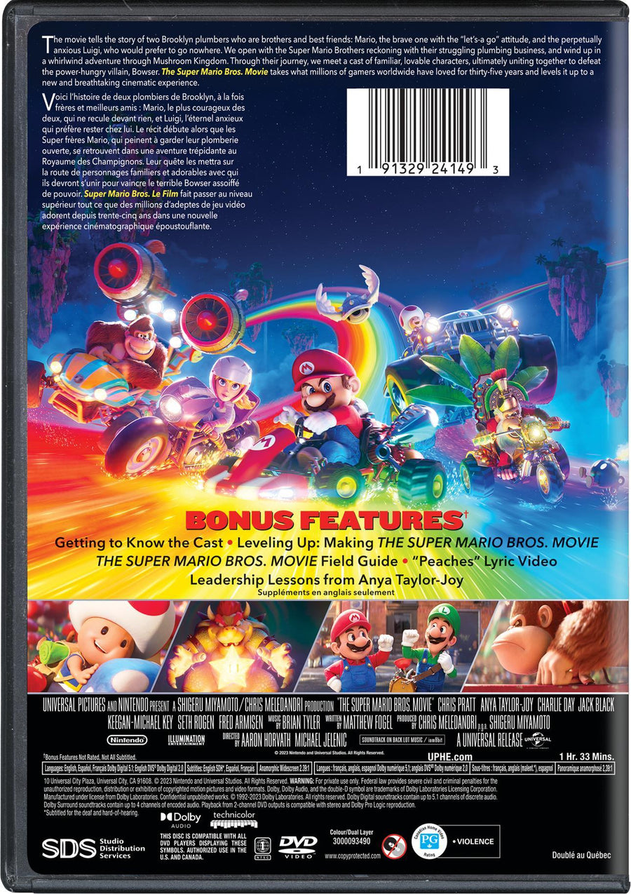 The Super Mario Bros. Movie [DVD]
