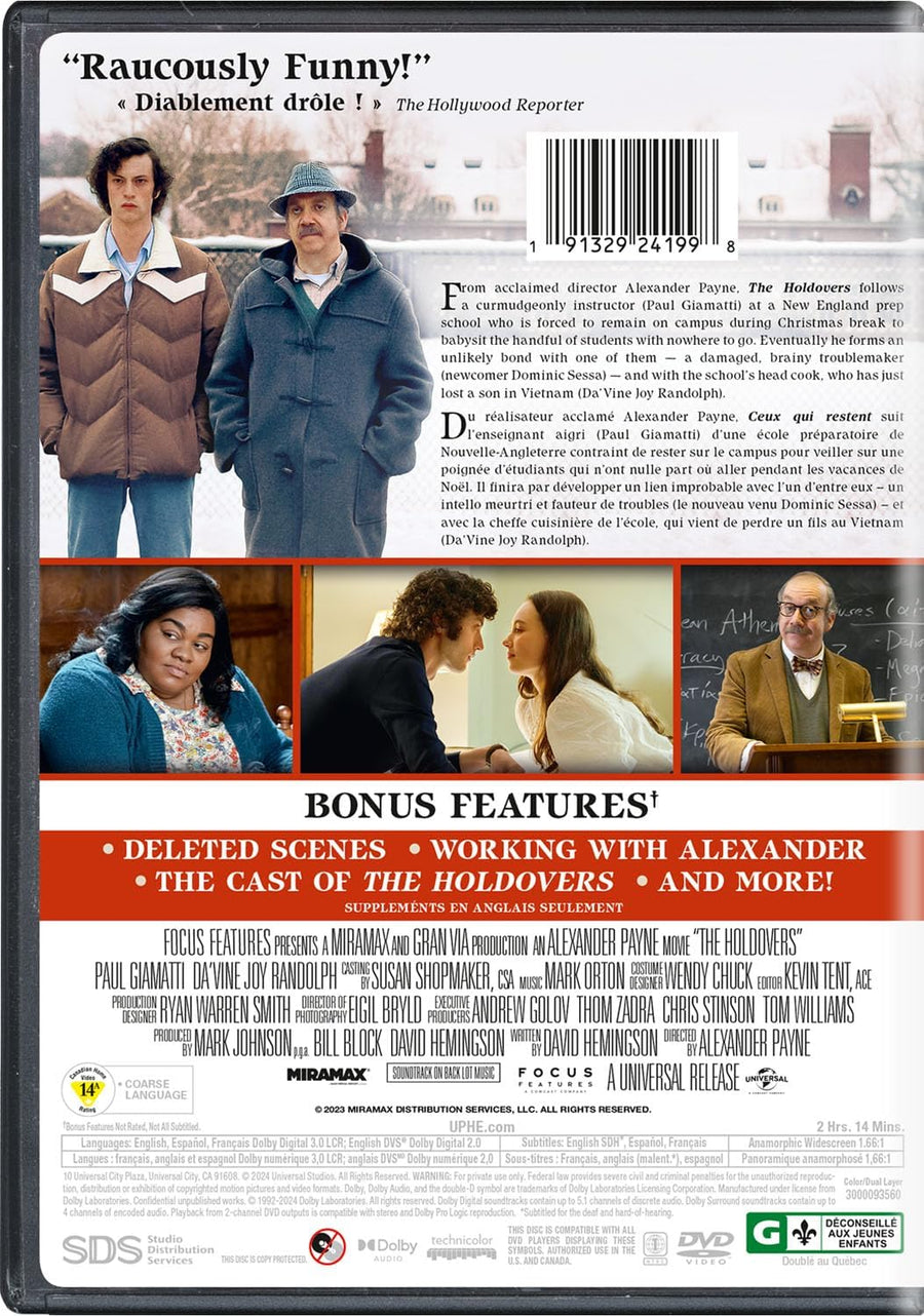 The Holdovers [DVD]