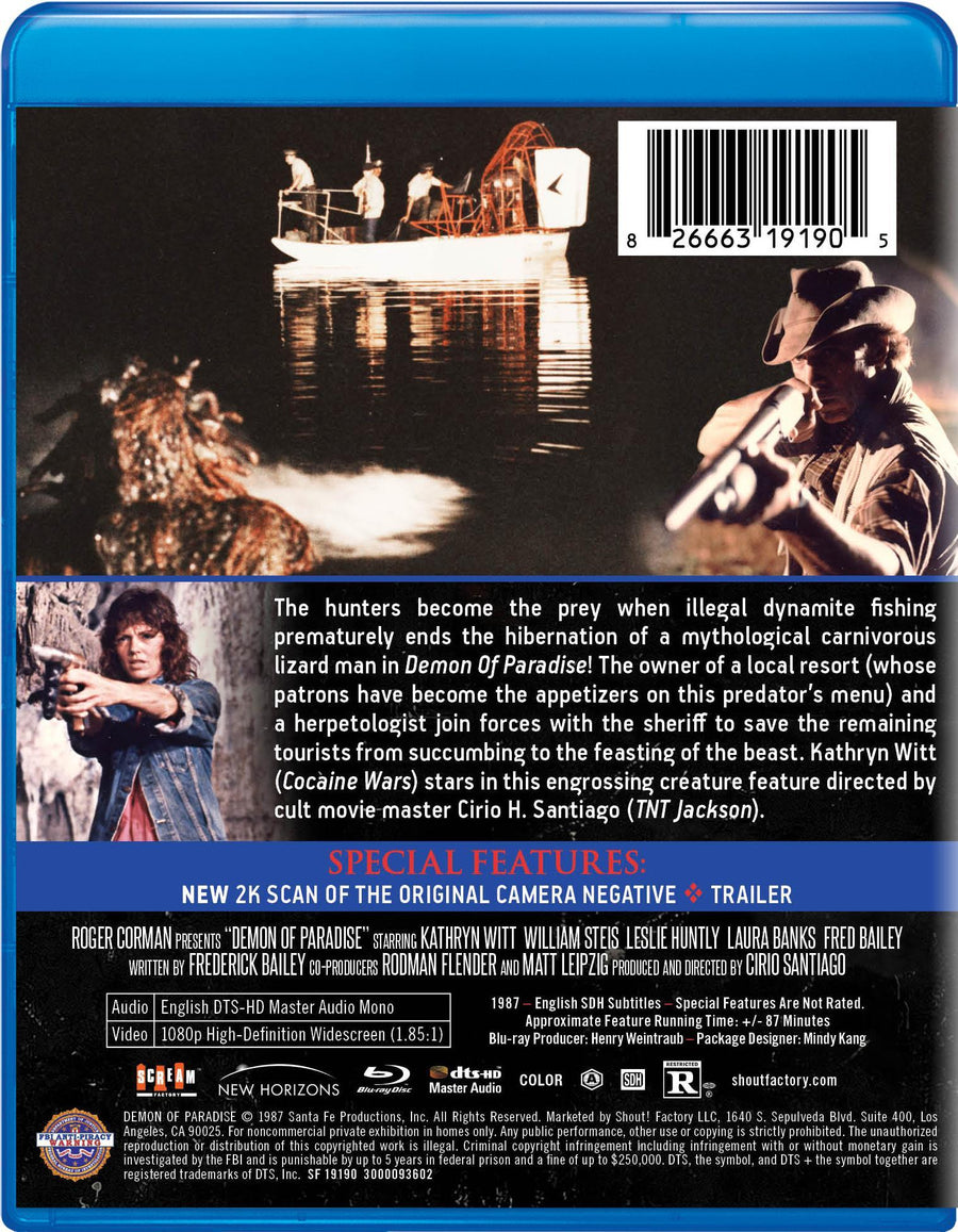 Demon of Paradise [Blu-ray]