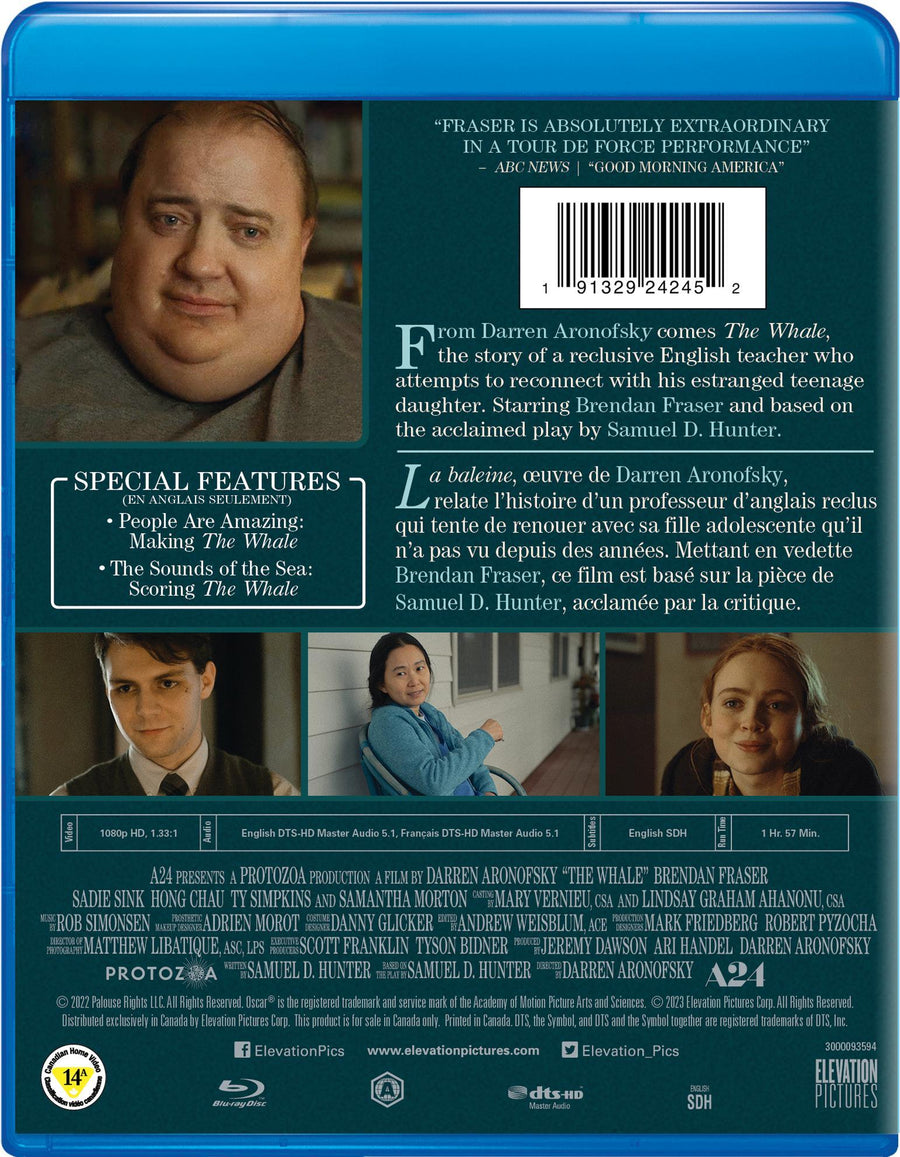 The Whale [Blu-Ray]