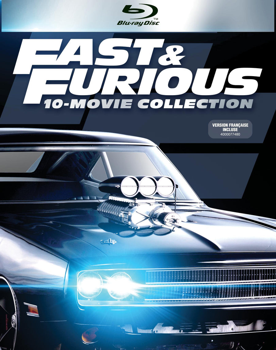 Fast & Furious 10-Movie Collection [Blu-Ray]