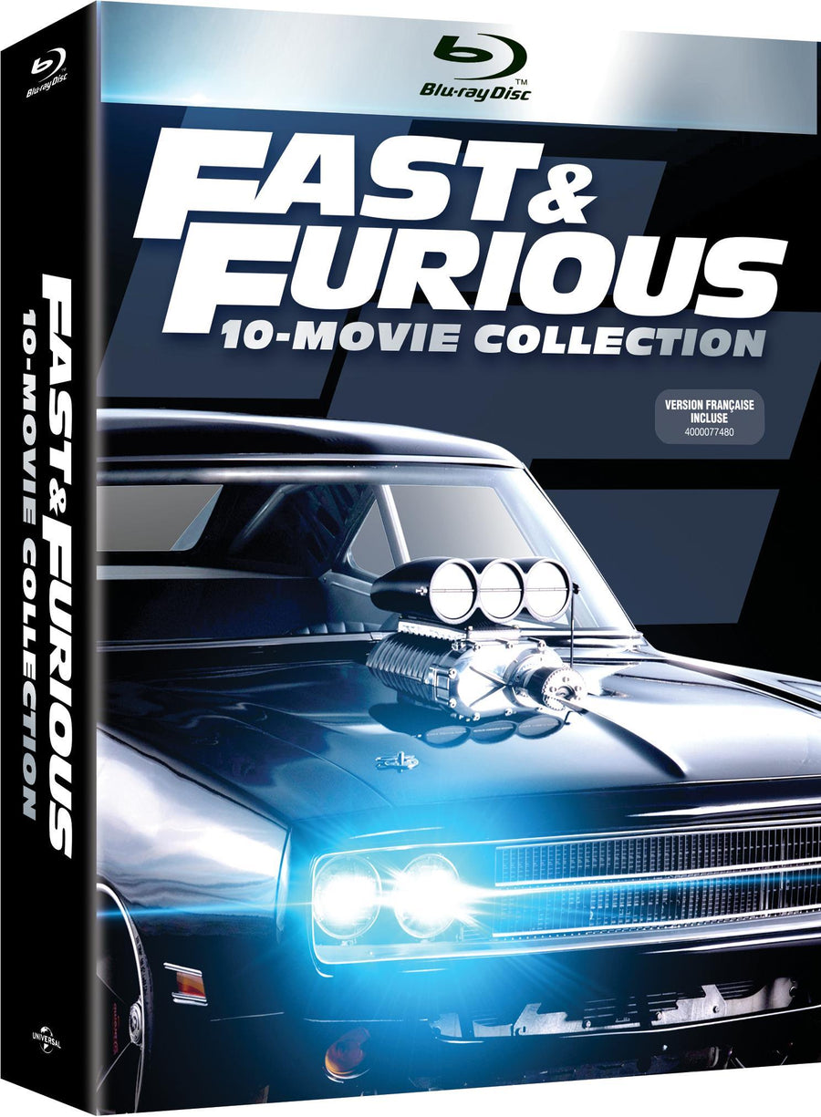 Fast & Furious 10-Movie Collection [Blu-Ray]