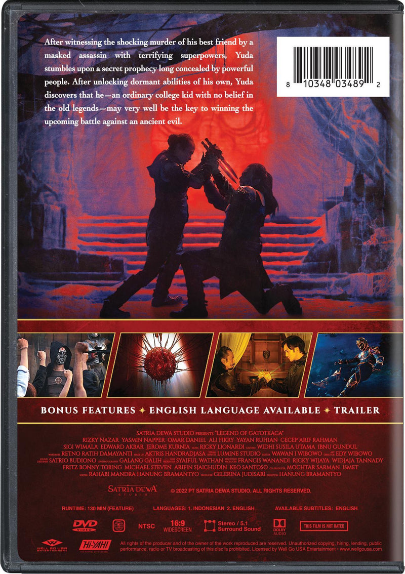 Legend of Gatotkaca [DVD]
