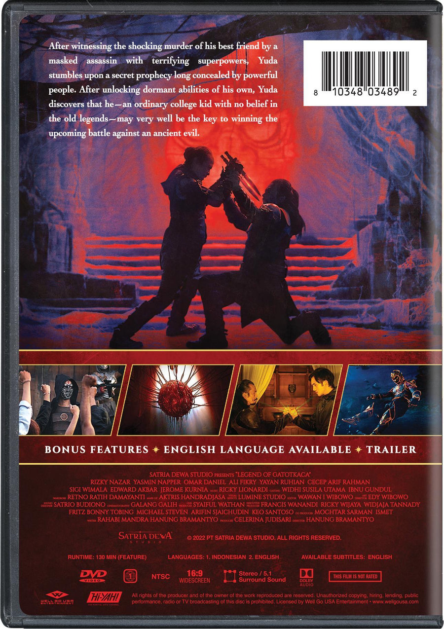 Legend of Gatotkaca [DVD]