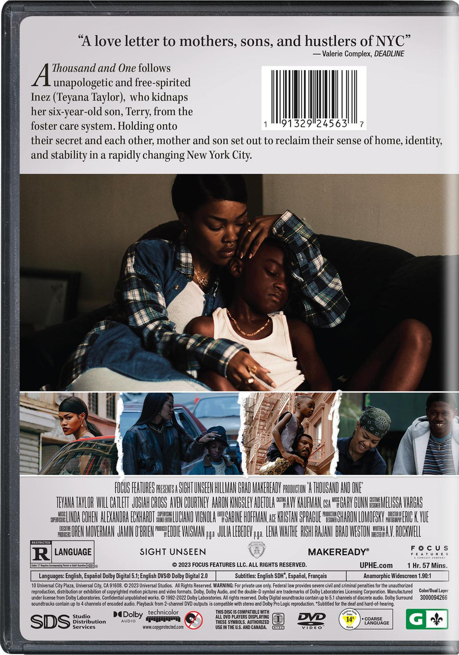 A Thousand and One [DVD]