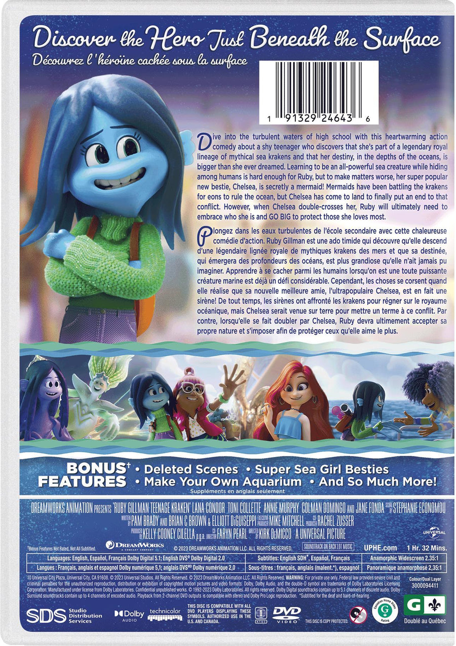 Ruby Gillman, Teenage Kraken [DVD]