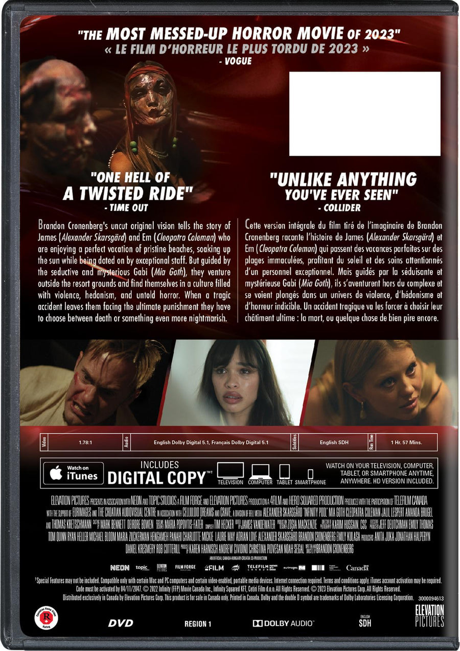 Infinity Pool - DVD + Digital [DVD]