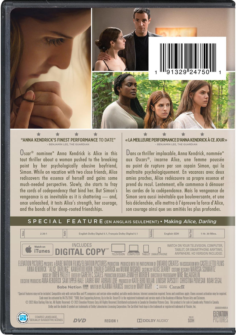 Alice, Darling - DVD + Digital [DVD]