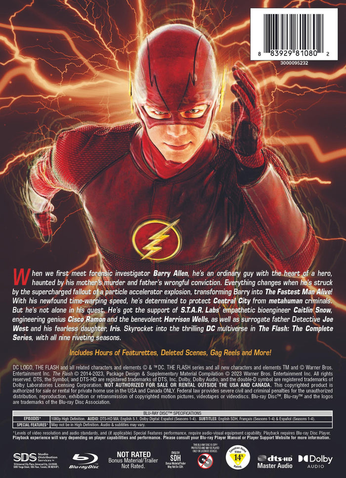The Flash: The Complete Series (Box Set) [Blu-ray]