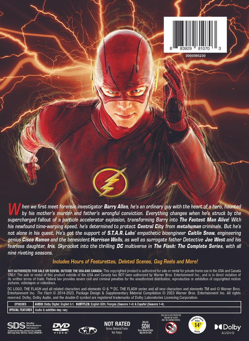 The Flash: The Complete Series (Box Set) [DVD]
