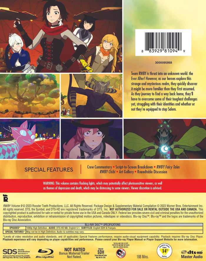 RWBY: Volume 9 [Blu-ray]