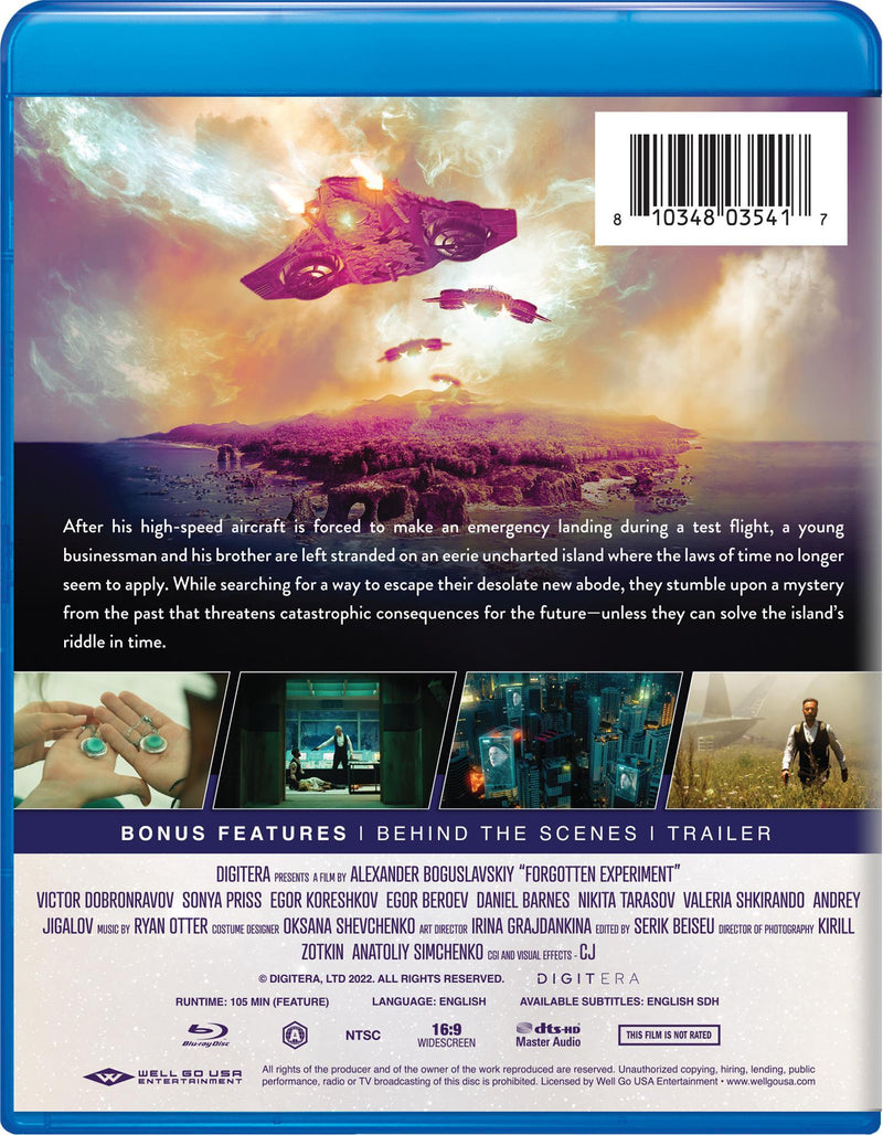 Forgotten Experiment [Blu-ray]