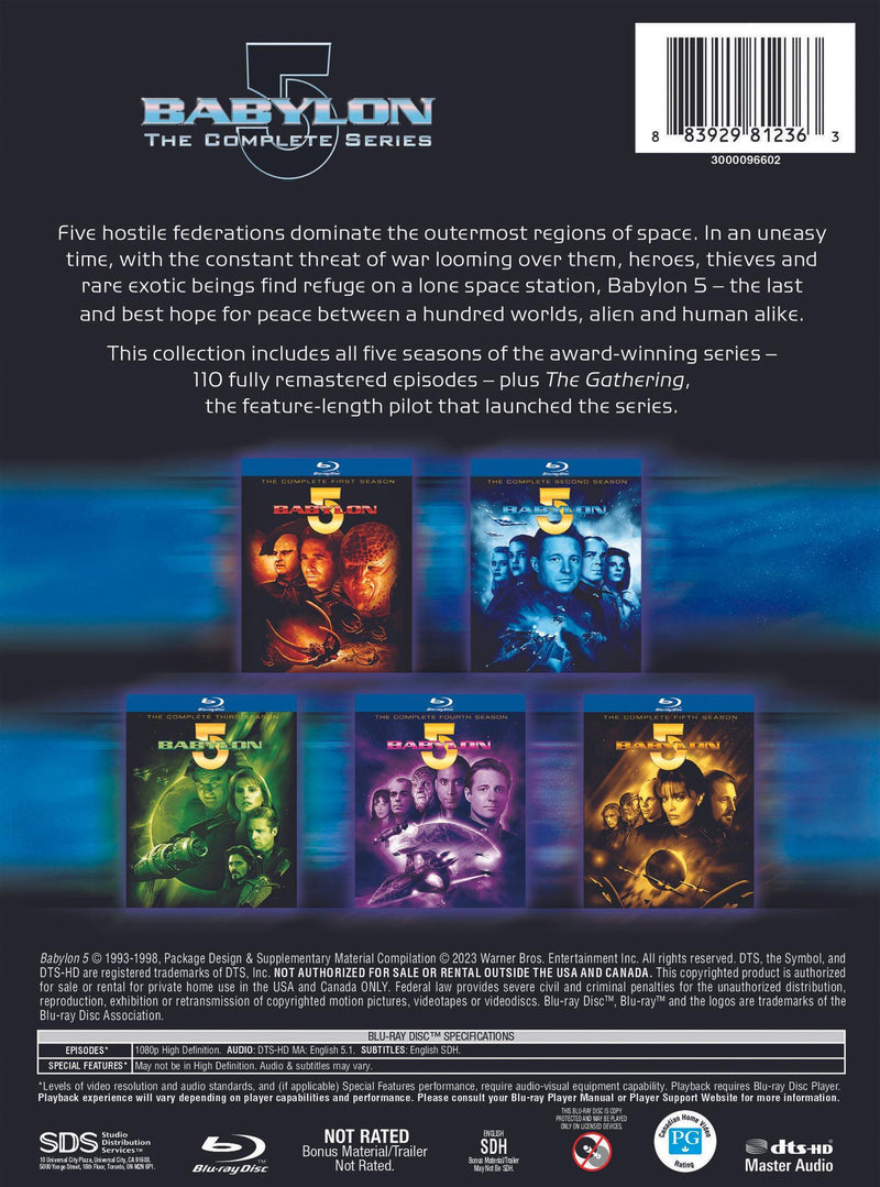 Babylon 5: The Complete Series [Blu-ray]