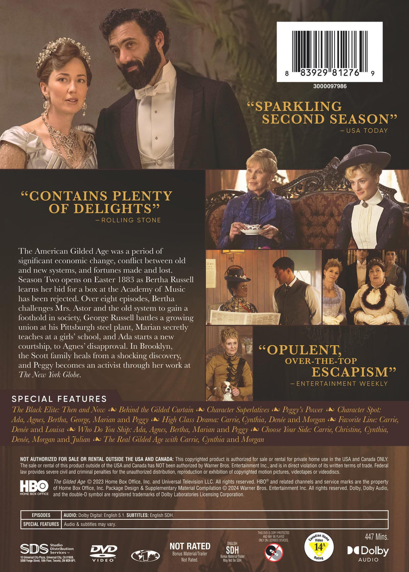 The Gilded Age: Complete Second Season [DVD]