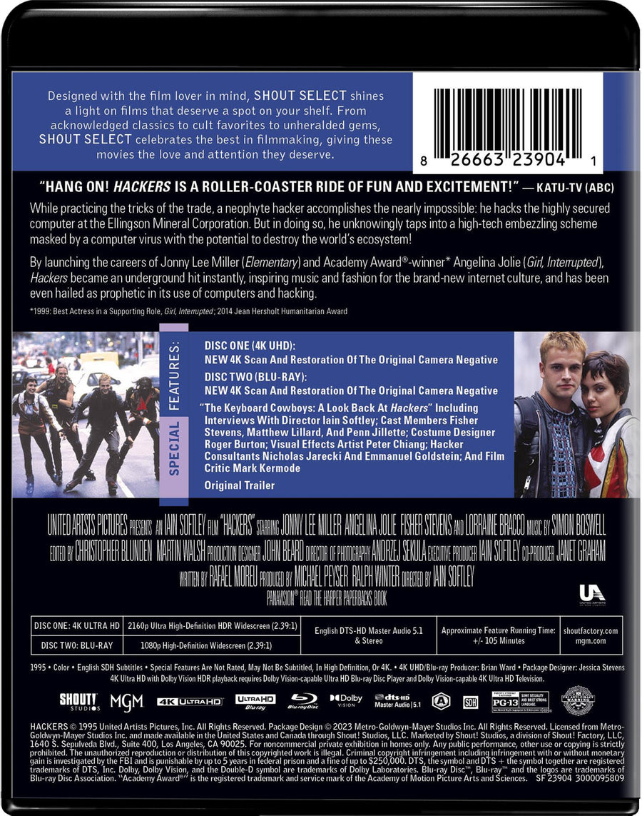 Hackers - Collector's Edition 4K Ultra HD + Blu-ray [UHD]