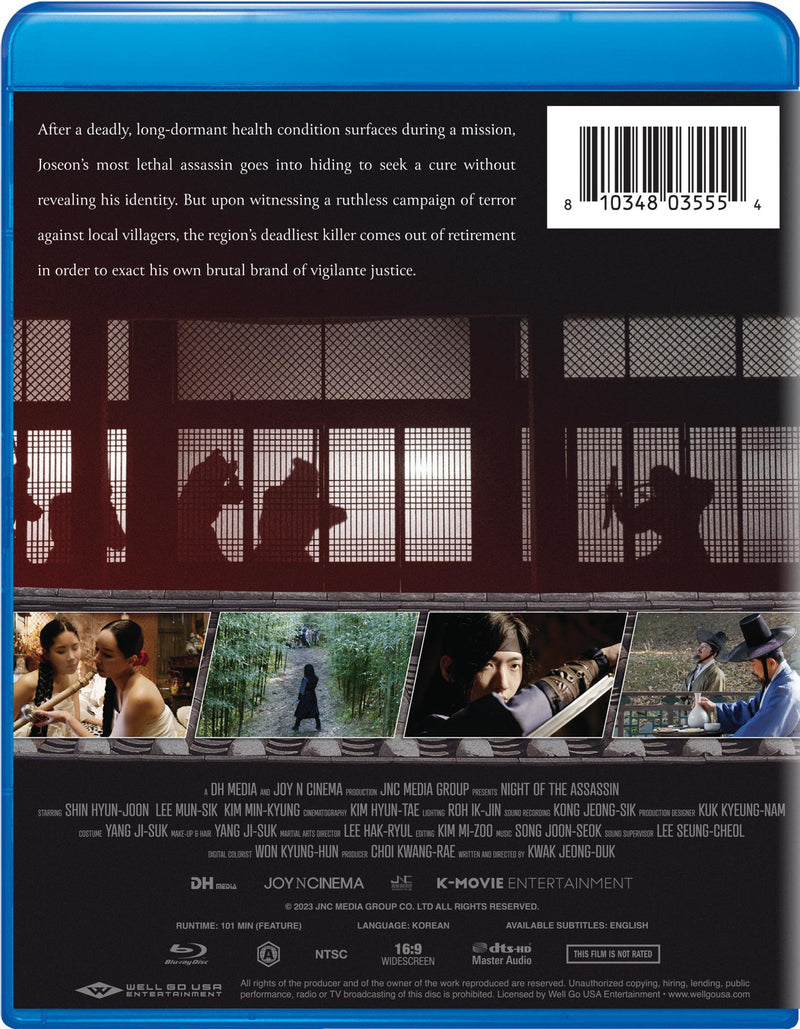 Night of the Assassin [Blu-ray]