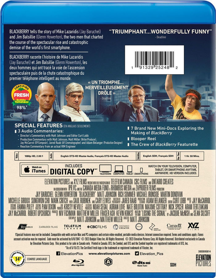 BlackBerry - Blu-ray + Digital [Blu-Ray]