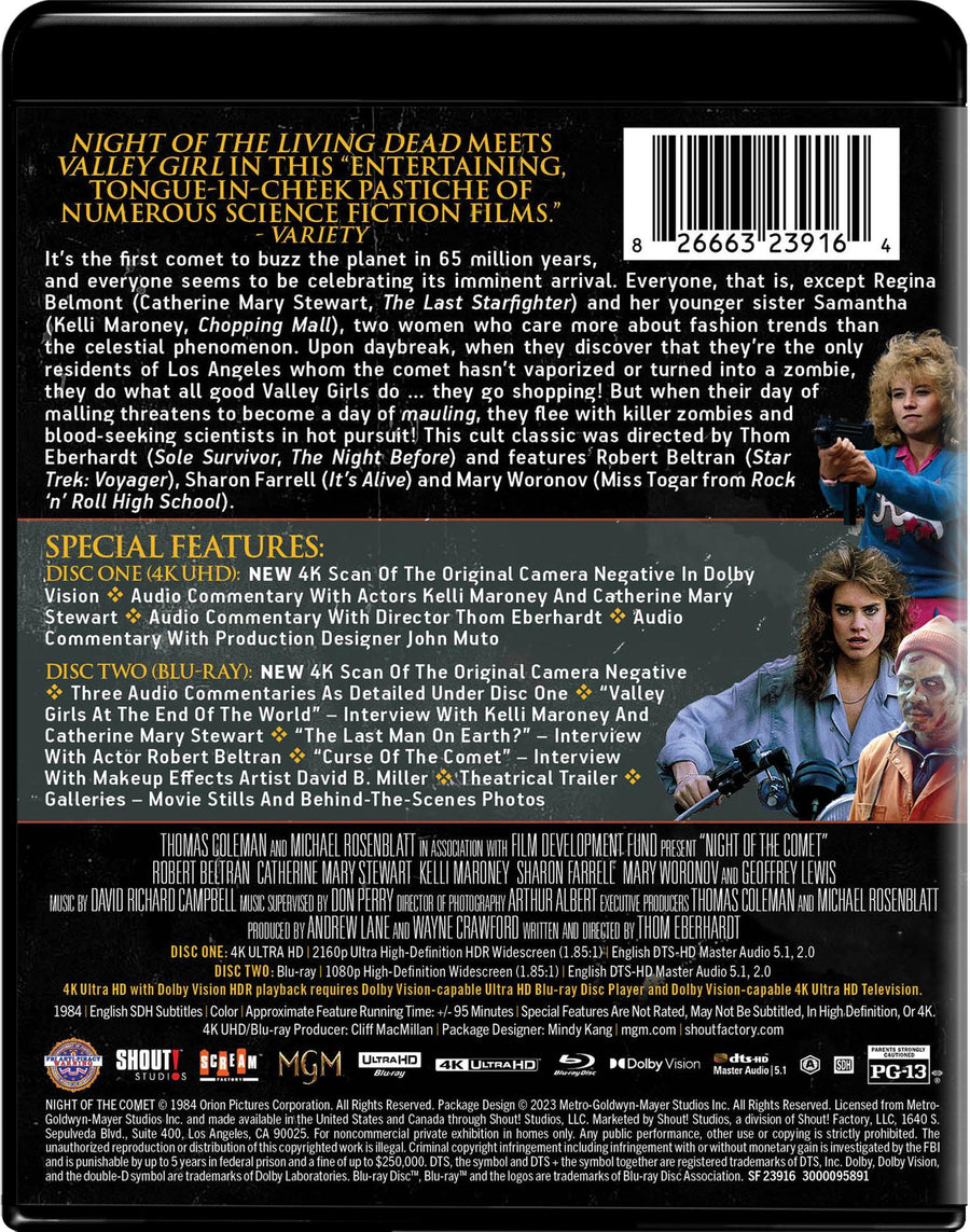 Night of the Comet - Collector's Edition 4K Ultra HD + Blu-ray [UHD]