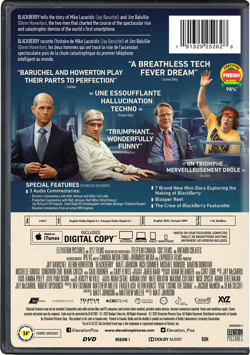 BlackBerry - DVD + Digital [DVD]