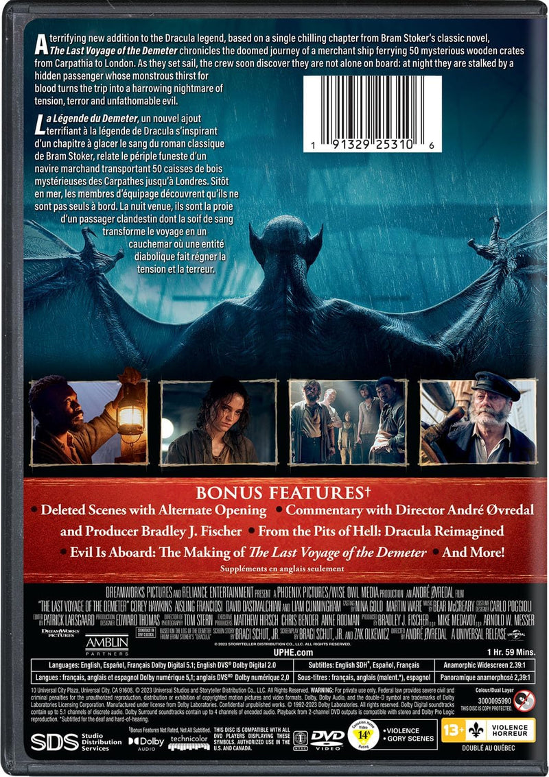 The Last Voyage of the Demeter [DVD]