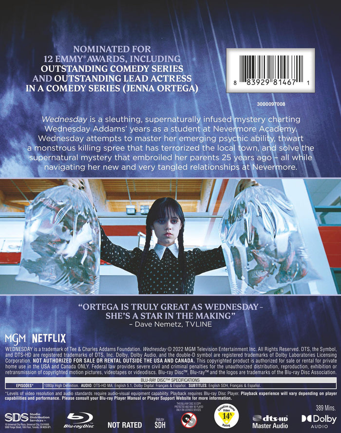 Wednesday: The Complete First Season [Blu-ray]