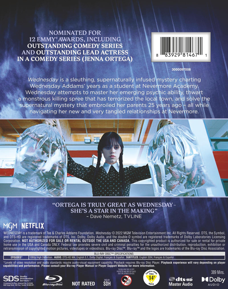 Wednesday: The Complete First Season [Blu-ray]