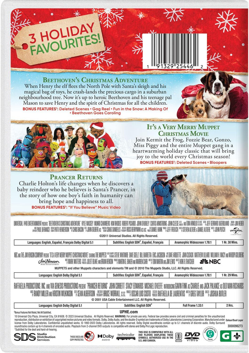 3-Movie Holiday Collection [DVD]
