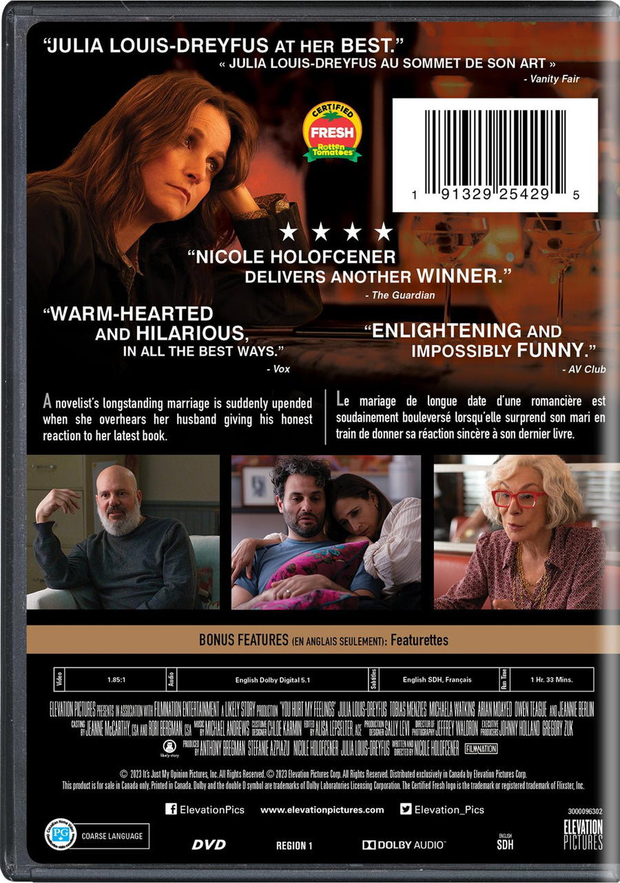 You Hurt My Feelings [DVD]