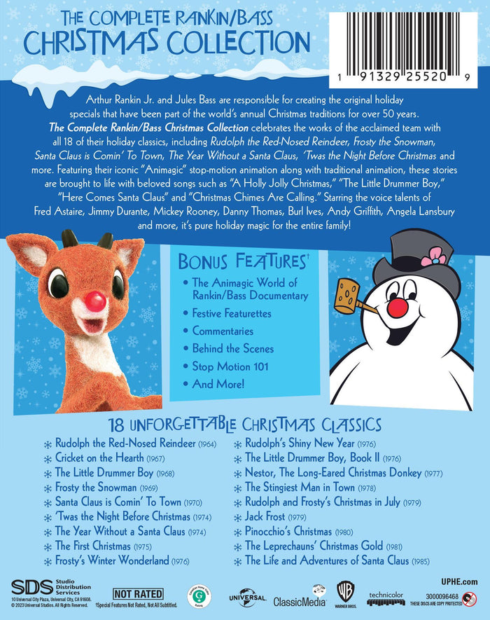 The Complete Rankin/Bass Christmas Collection [Blu-Ray]