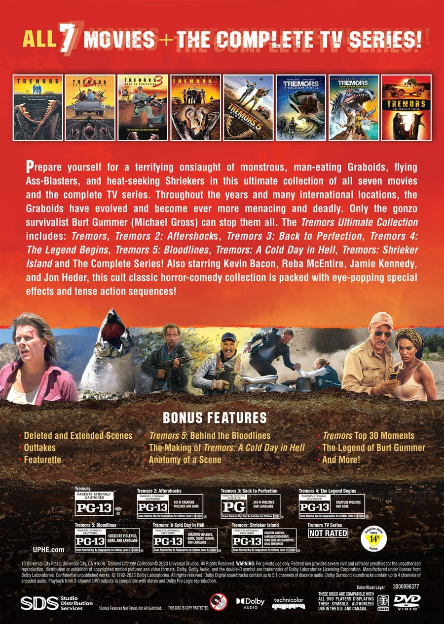 Tremors Ultimate Movie & TV Collection [DVD]