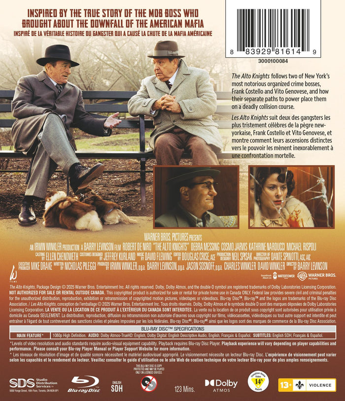 Alto Knights, The [Blu-ray]