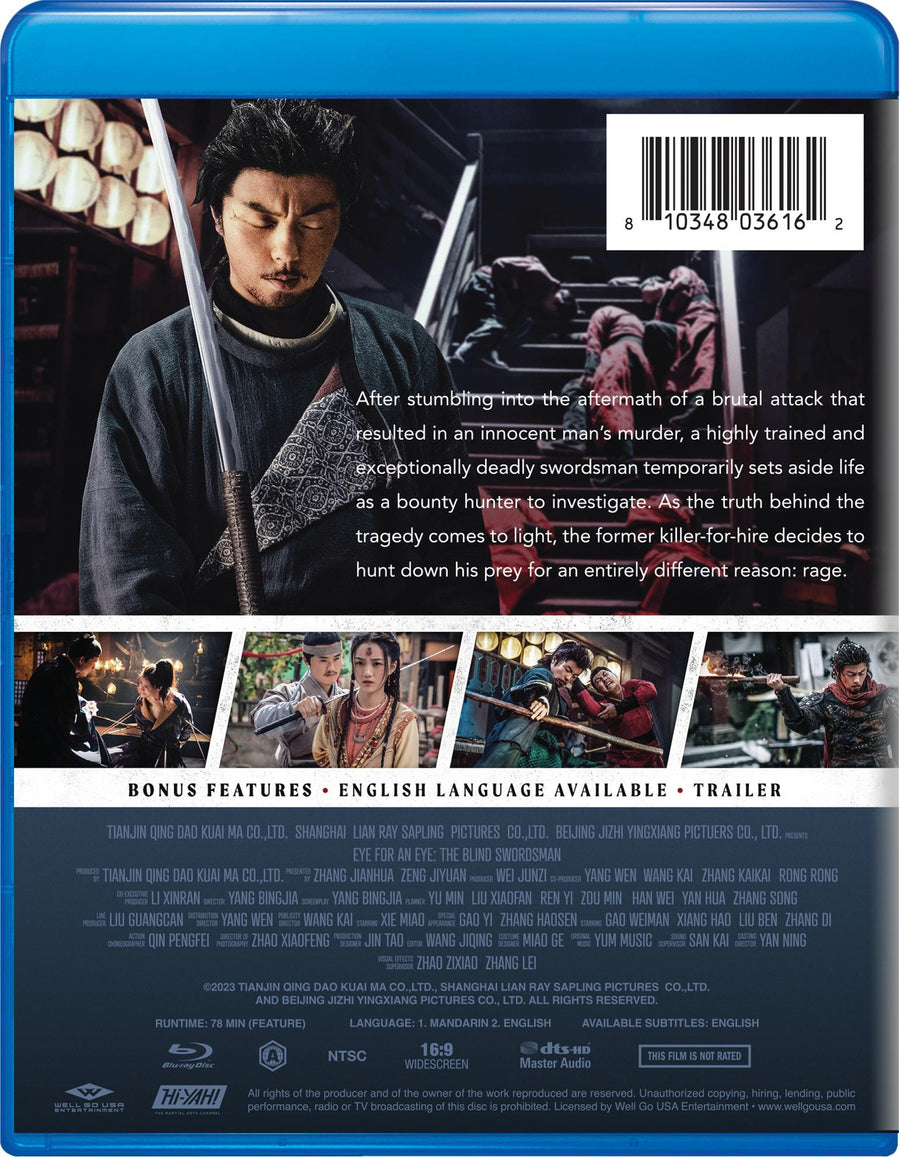 Eye for an Eye: The Blind Swordsman [Blu-Ray]