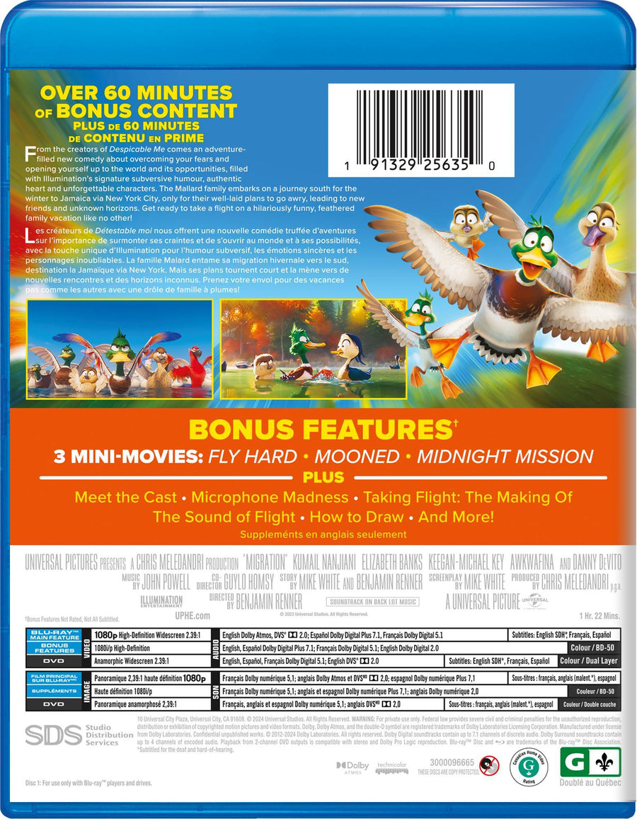 Migration (Blu-ray + DVD) [Blu-Ray]