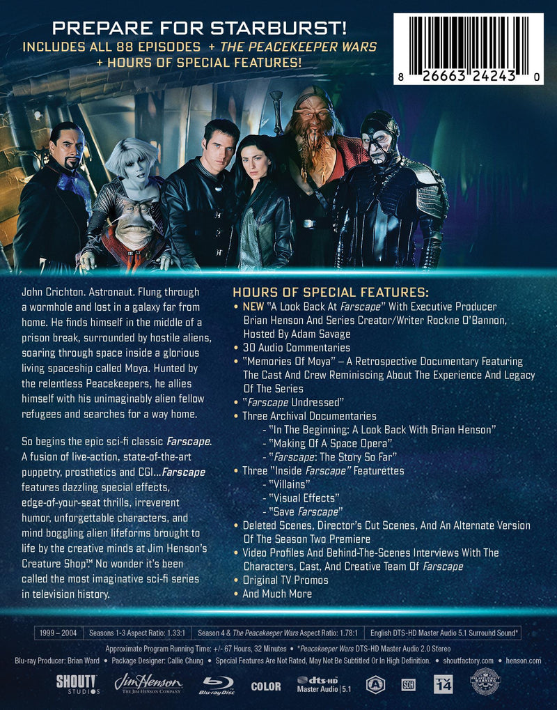 Farscape: The Complete Series - 25th Anniversary Edition [Blu-Ray]