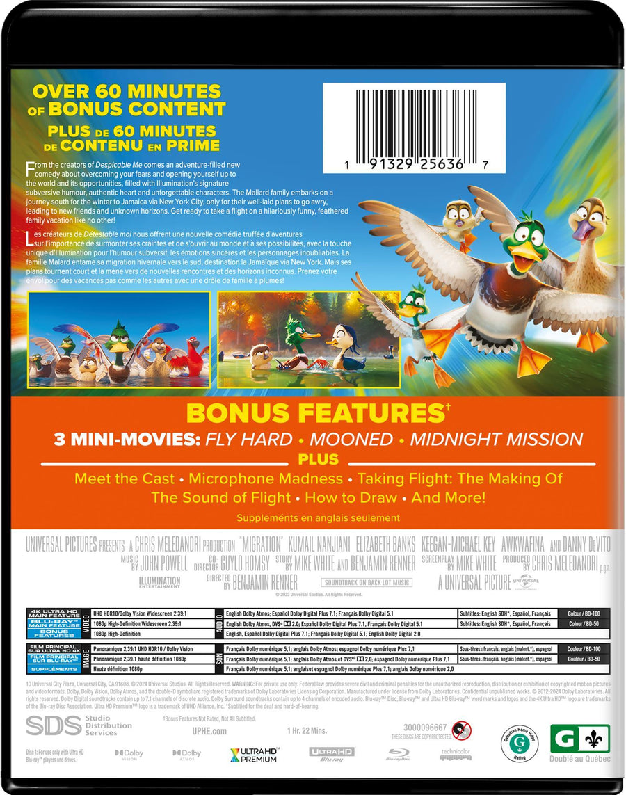 Migration (4K Ultra HD + Blu-ray) [UHD]