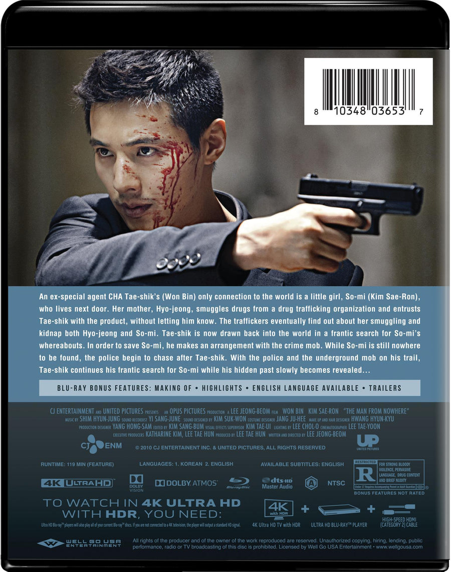 The Man from Nowhere (4K Ultra HD + Blu-ray) [UHD]