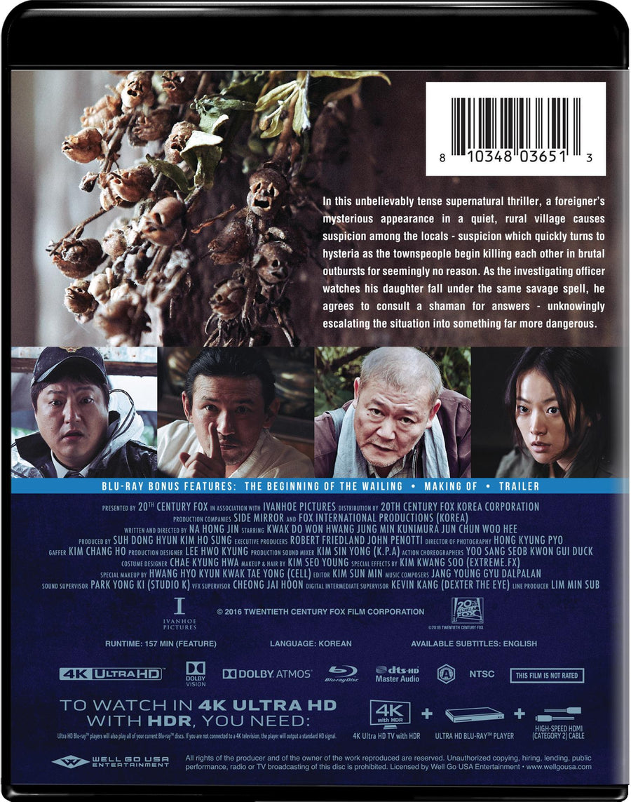 The Wailing (4K Ultra HD + Blu-ray) [UHD]