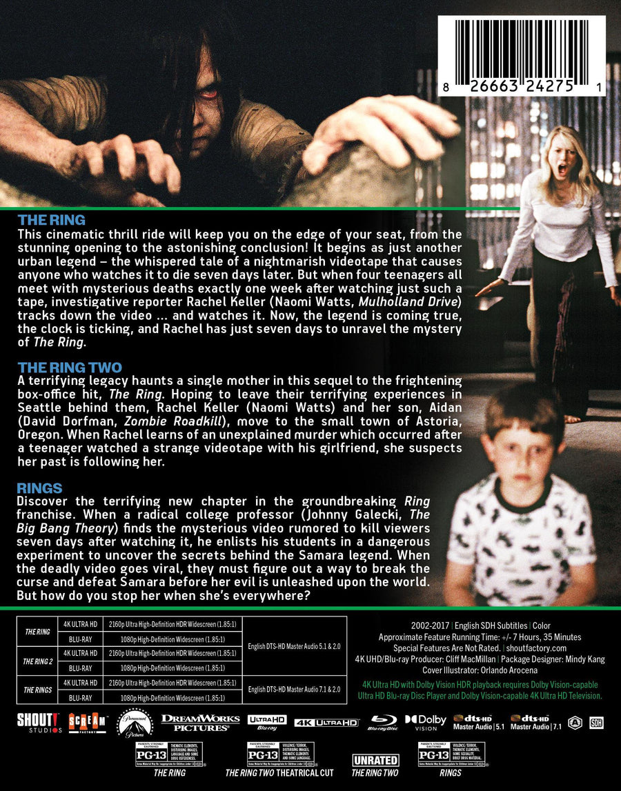The Ring Collection - 4K Ultra HD + Blu-ray [UHD]
