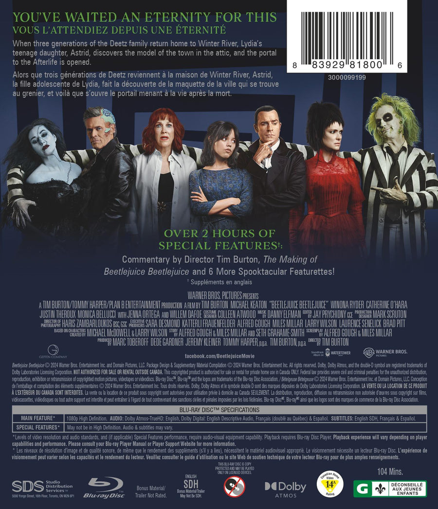 Beetlejuice Beetlejuice [Blu-ray]