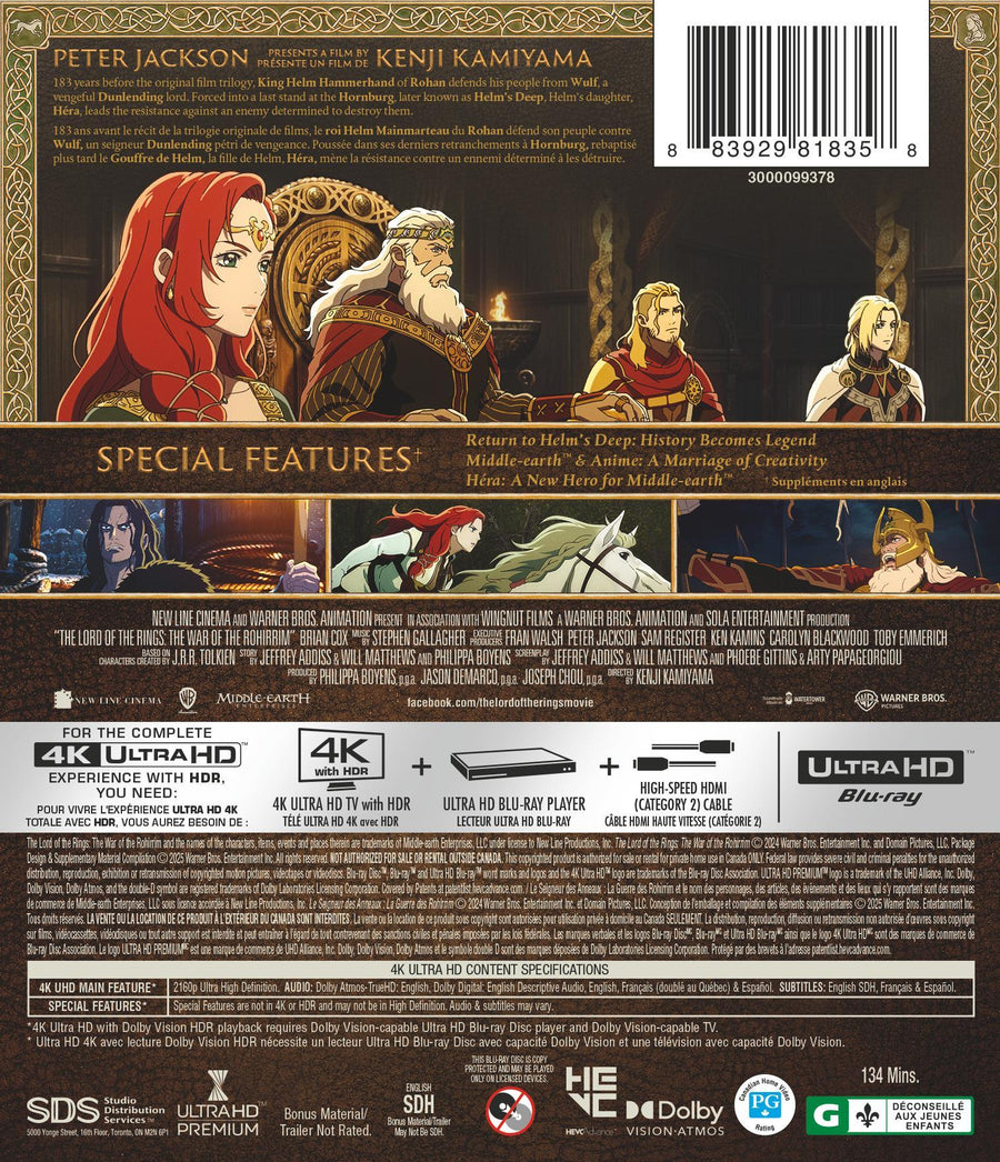 Lord of the Rings: The War of the Rohirrim [UHD]