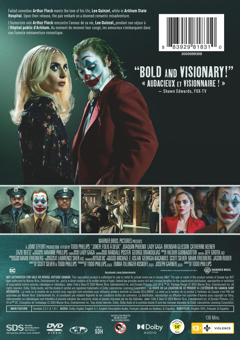 Joker: Folie A Deux [DVD]