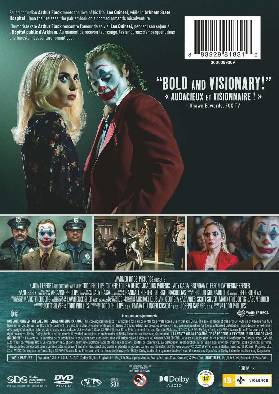 Joker: Folie A Deux [DVD]