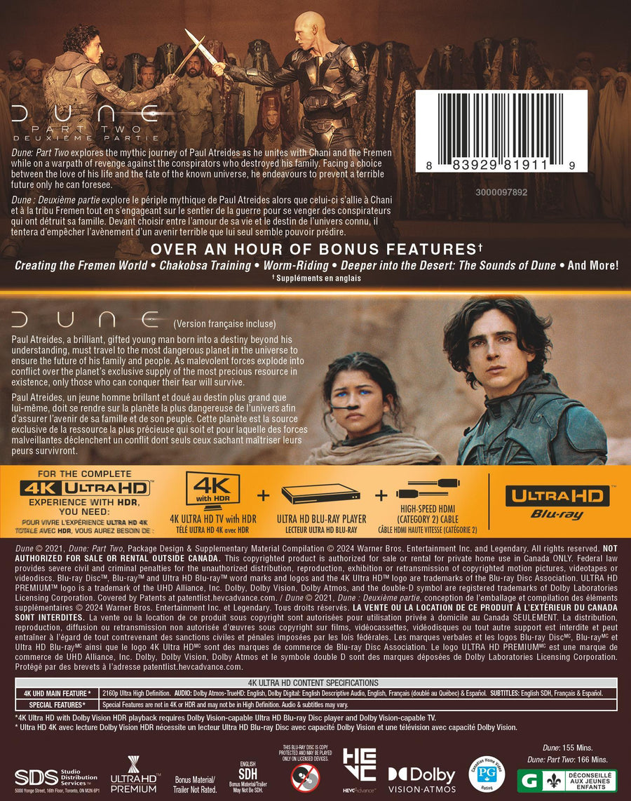 Dune 2-Film Collection [UHD]