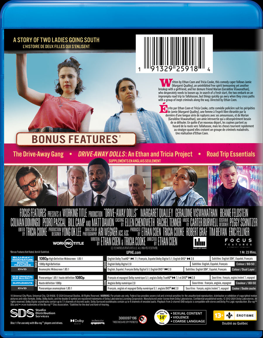 Drive-Away Dolls (Blu-ray + DVD) [Blu-Ray]