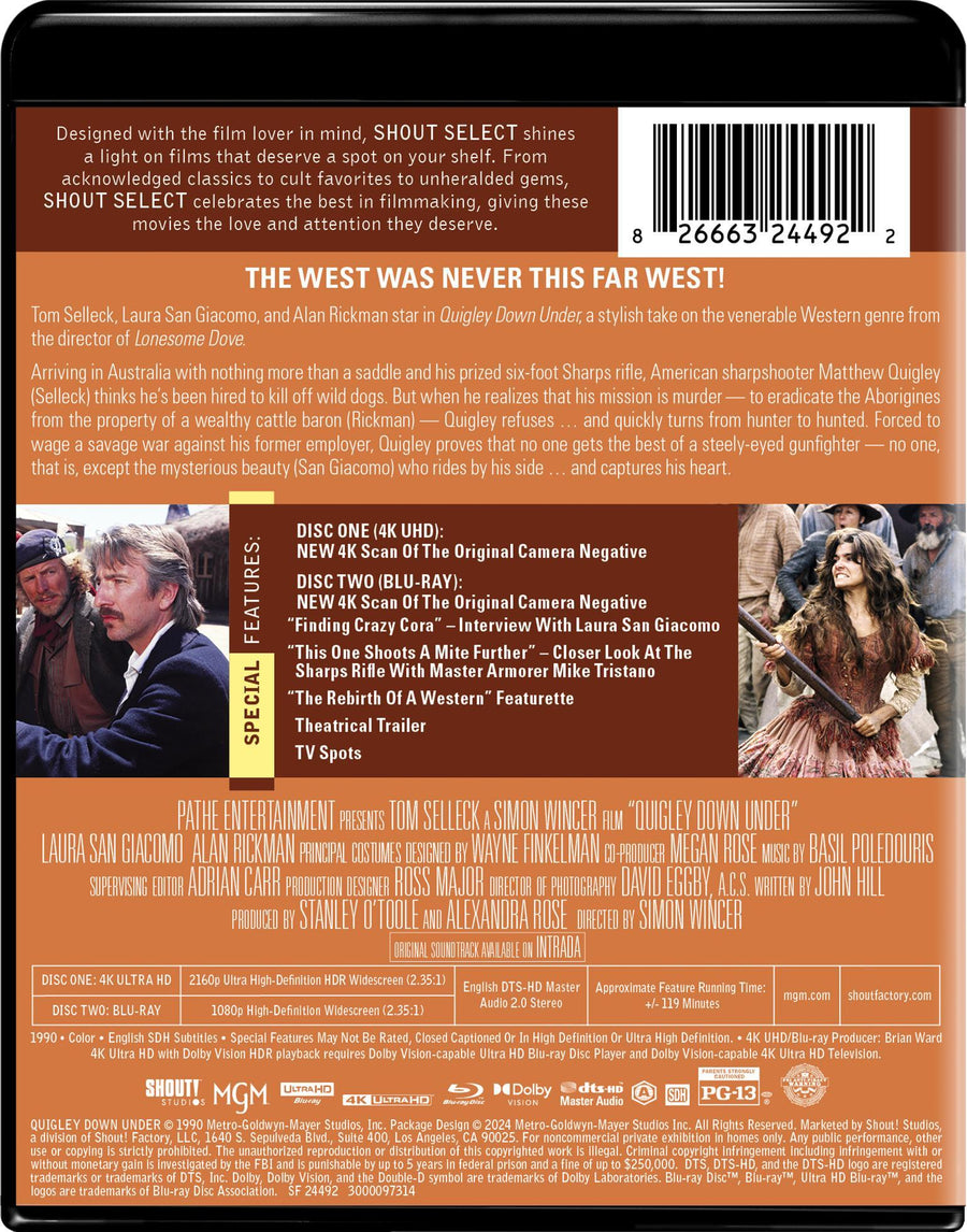 Quigley Down Under [UHD]