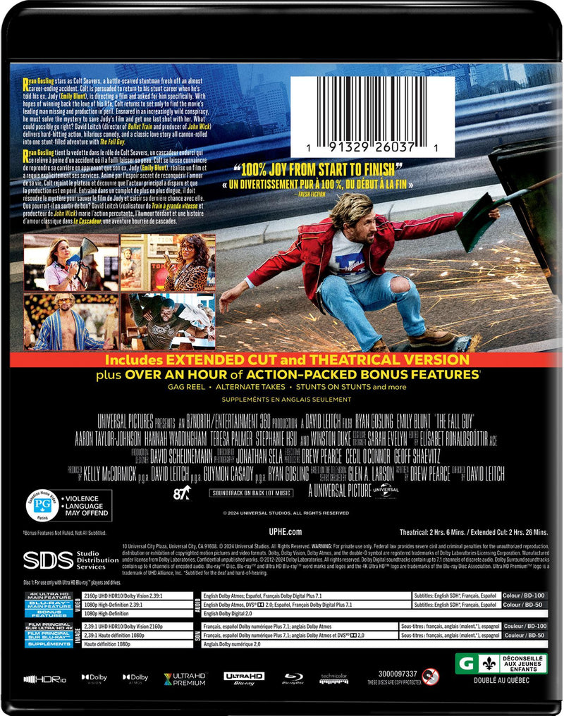 The Fall Guy (4K Ultra HD + Blu-ray) [UHD]